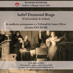 22 de mayo: Isabel Drumond Braga. Ponencia: 